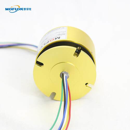 MZ086系列外径86mm 6-12通路转子法兰式 360度旋转导电滑环汇流环