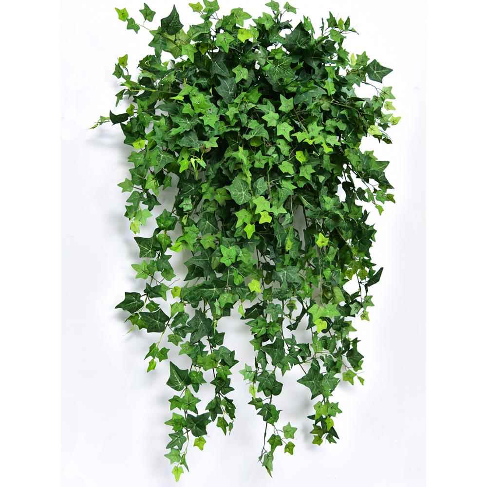 模拟爬虎墙挂装饰植物假花藤藤绿色植物塑料蜘蛛兰挂篮挂室内