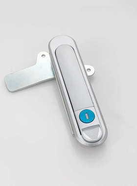 AB301平面锁弹跳式配电箱电柜锁锌合金机柜锁