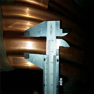 盘圆管 红铜矩形管 直管 12X8X1.5MM紫铜方管 现货实验用8X8X1