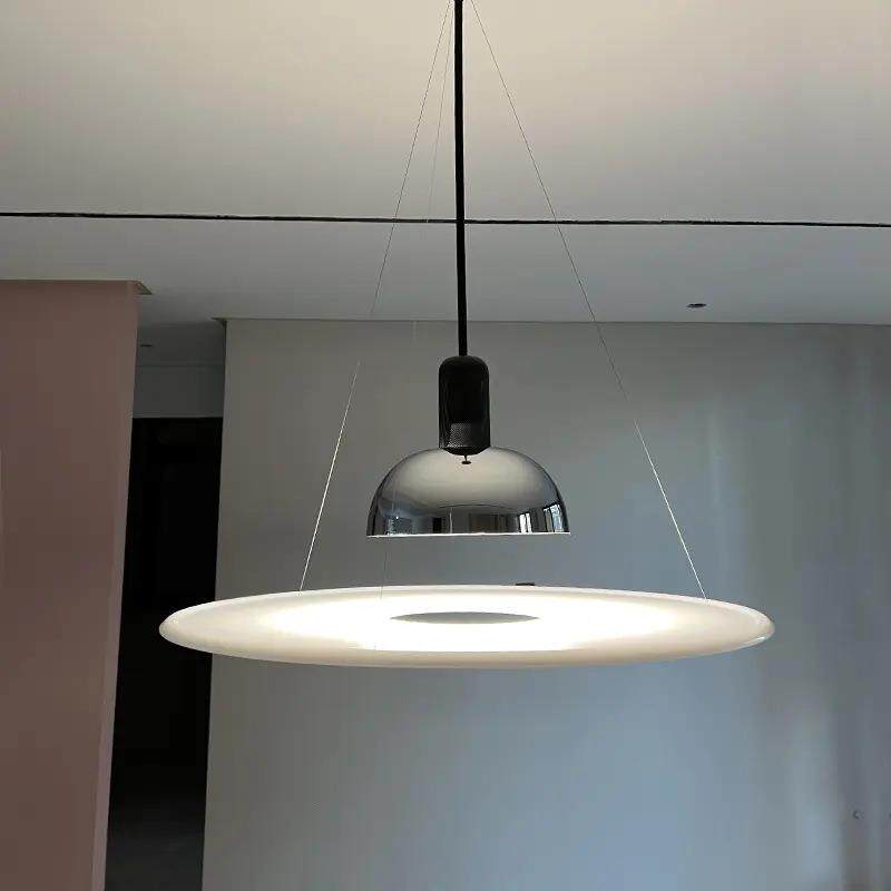 餐厅吊灯设计师丹麦创意餐桌吧台灯具中古意大利飞碟吊灯中山灯具