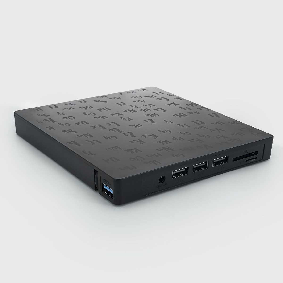 七合一刻录机 小字母 多功能内置插卡字母DVD/CD刻录机七合一USB