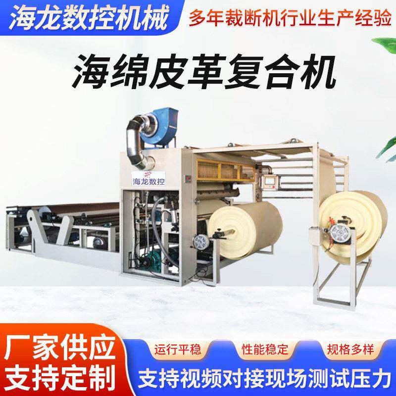 定制EVA无纺布面料火焰复合机服装地毯粘合贴合机海绵皮革复合机