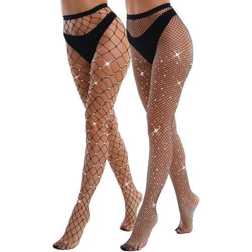 N 3423 Colorful Fishnet Stockings 彩色渔网袜