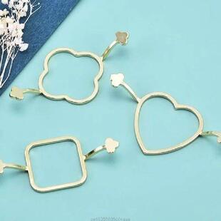 Molds for Stainless Seal Flower Shaped Round Wax with