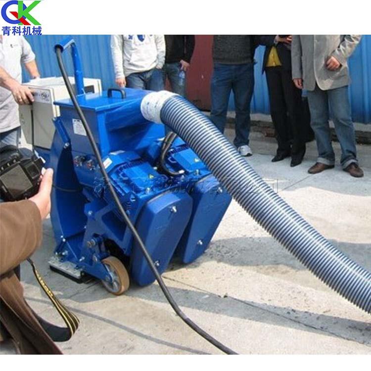 水平移动式抛丸设备路面施工混凝土抛丸机斑马线人行横道清理机
