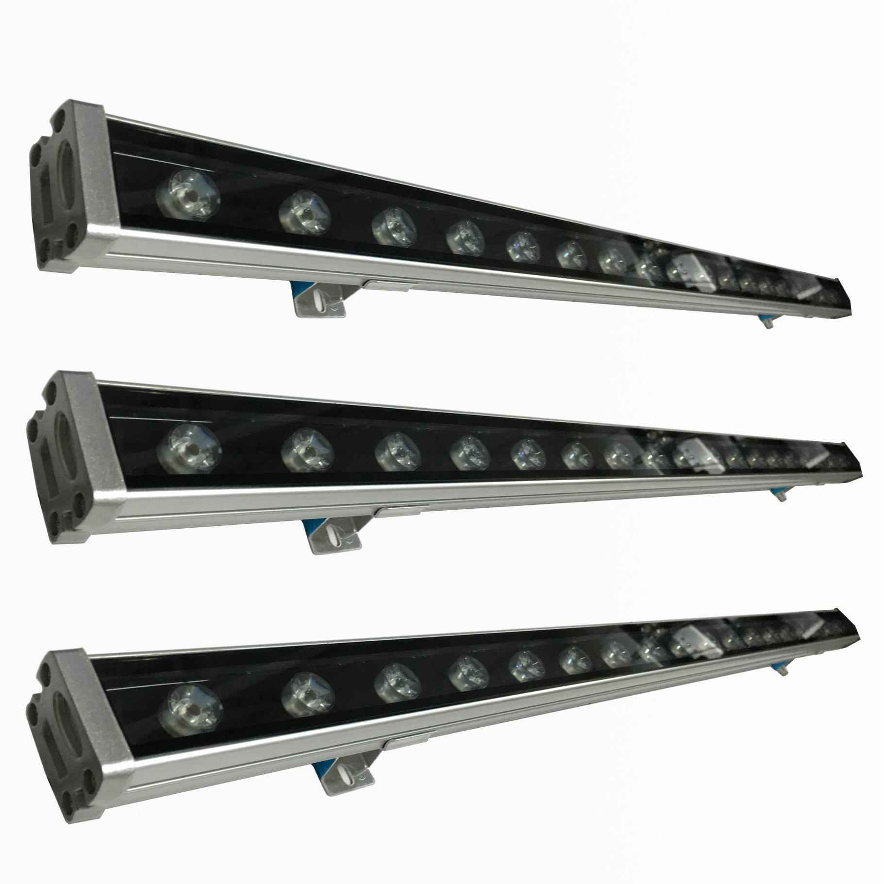 led洗墙灯线型投光灯线条灯12W18W24W36W户外楼体桥梁防水投射灯