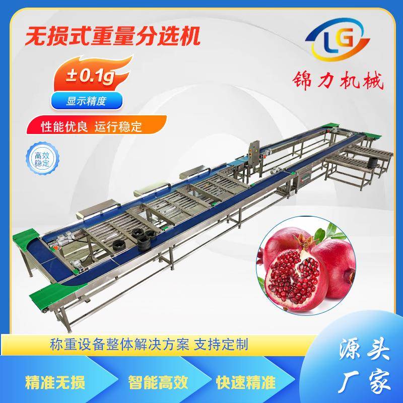 无损式重量分选机秋月梨雪梨哈密瓜智能分选重量分级
