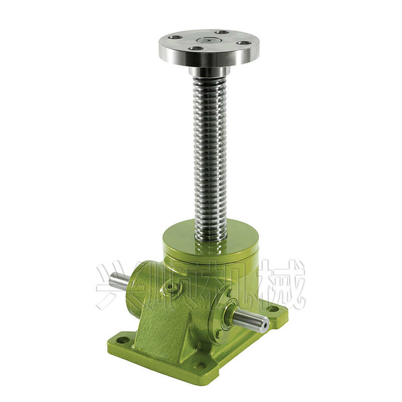 SWL螺旋丝杆电动升降机1T 2.5T 10T涡轮丝杆手动升降器升降平台