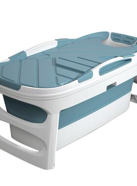 IYR7折叠浴缸恒温泡澡桶成人浴桶家用洗澡桶浴盆加厚小沐浴桶