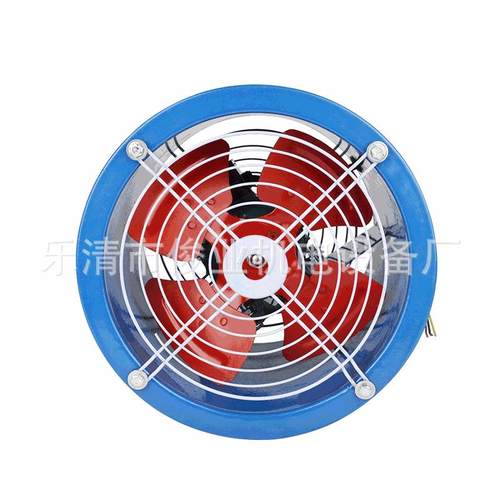 低噪声轴流风机SFG4-4管道轴流风机SF5-4/SF6-4 工业排风扇排风机