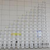铝合金伸缩梯收缩梯升缩梯便携式 工程梯家用梯升降铝梯竹节梯