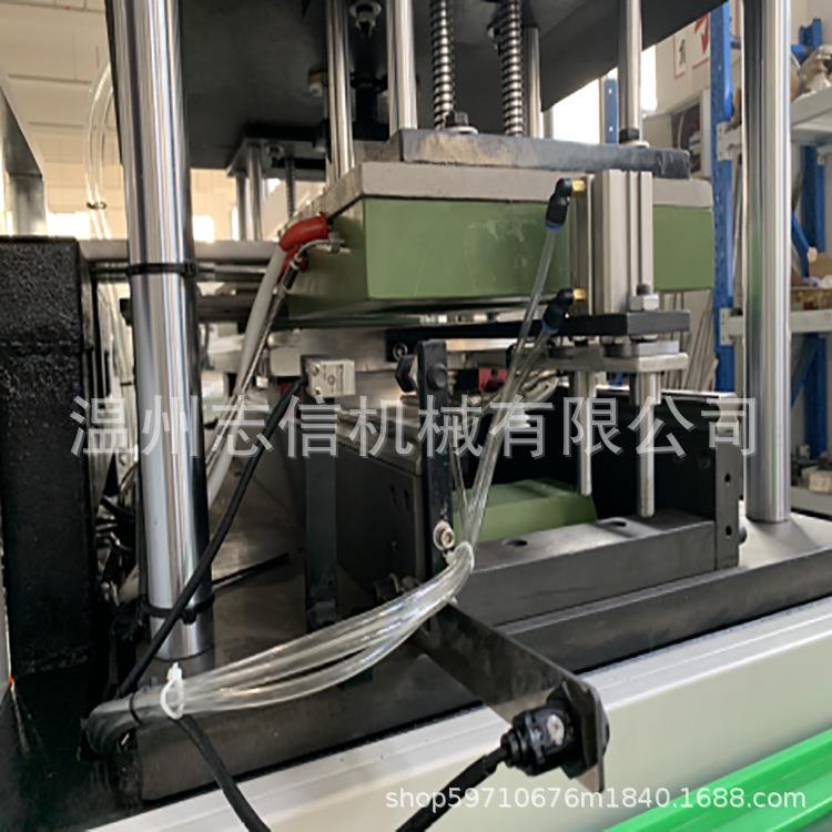 志信全自动西点盒机天津纸盒成型机双折边纸盒蛋糕盒机