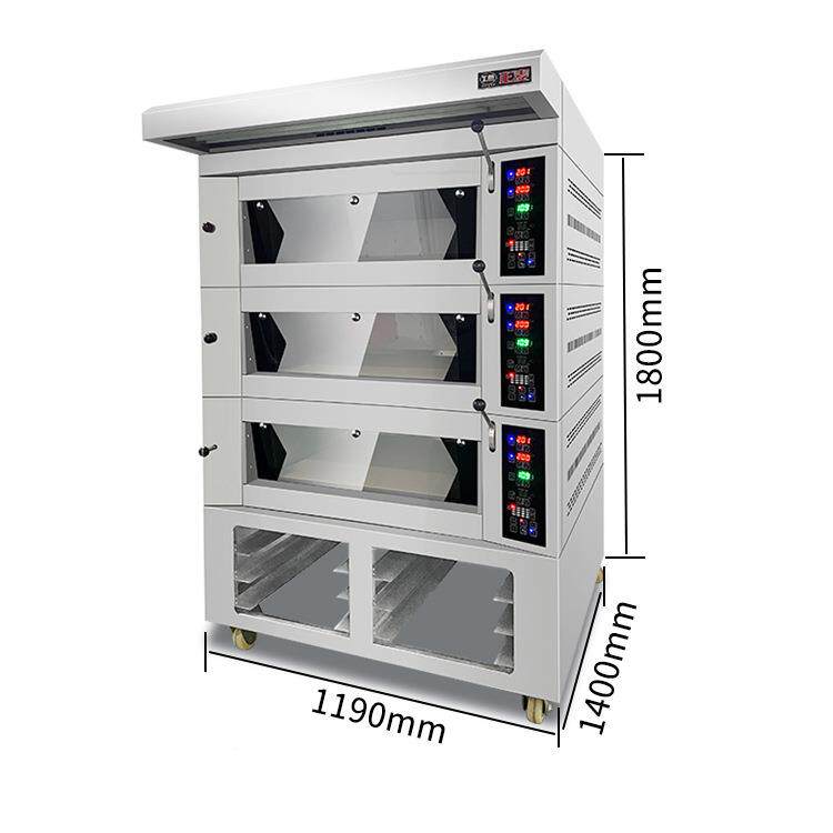 上开玻璃门欧高端电全烤箱三糕层六59盘层炉法棒吐司式包蛋烤炉