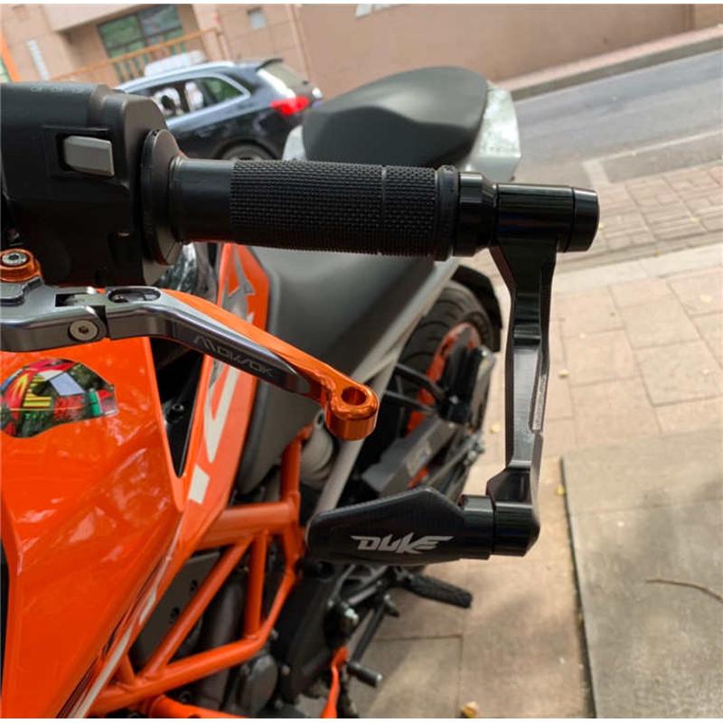 MOWOK摩托车配件适用KTM DUKE390 200 RC390改装刹车牛角护手保护