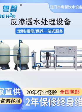 一级反渗透水处理水处理设备RO反渗透装置全套纯净水生产线设备