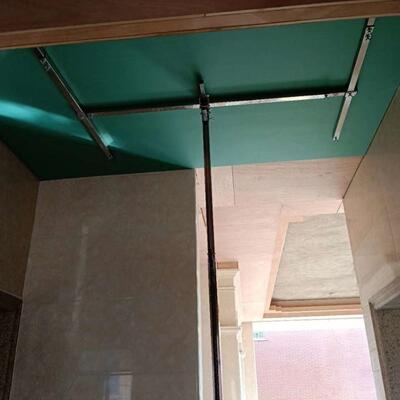 钢不锈石膏板上顶石膏板降支架吊顶封石机膏VRR板木升工工具