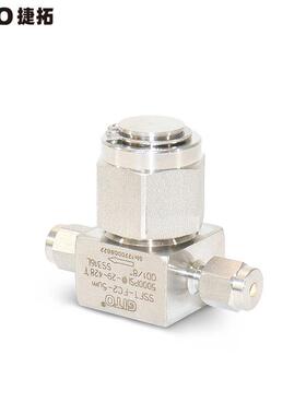 卡套T型过滤器SS316L不锈钢1/8英寸精密气体过滤器