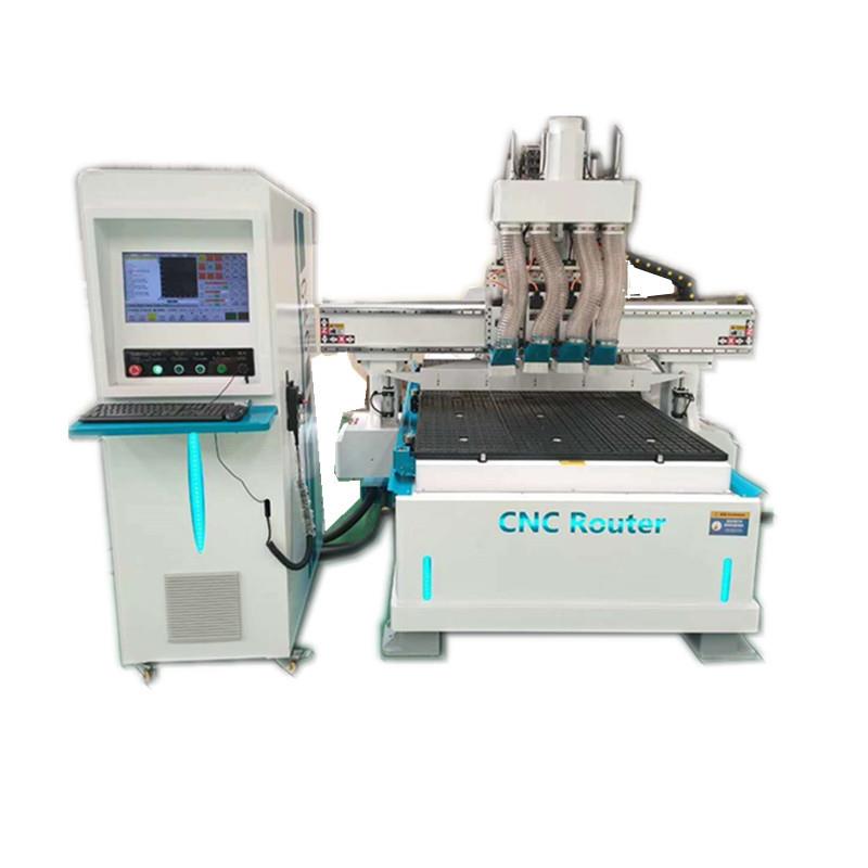 木工雕刻机多层板密度板木工机四工序数控开料机1325数控雕刻机