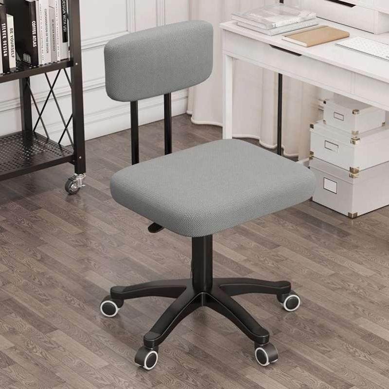 电脑椅办公椅职员椅旋转升降靠背无扶手宿舍学习椅美甲师椅子批发