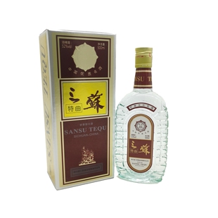 2013年三苏特曲酒52度500ml*1瓶浓香型白酒纯粮酿造 优级老酒