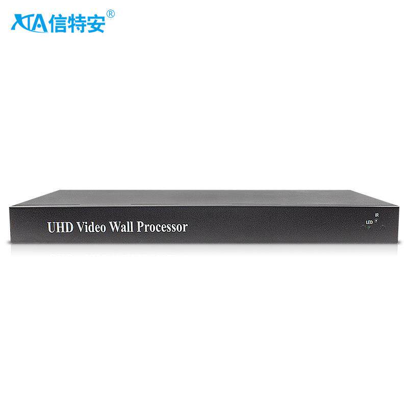 4K高清画面1进6出拼接处理器6台液晶电视拼接盒多屏拼接屏控制器