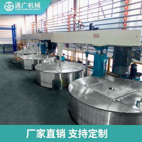 厂家供应75kw平台式分散机2000升化工成套设备乳胶漆涂料混合设备