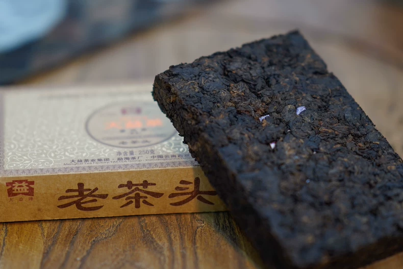 普洱熟茶大益2011年老茶頭磚 250克 高香正品 普洱茶 BUASHOP普洱老茶