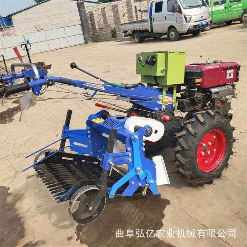 新款多用途小型收获机大蒜花生起果机土豆洋芋地瓜薯类快速出土机