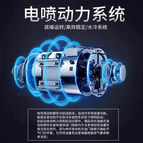 新颜达四缸水冷静音15/20/25/30/50KW汽油发电机组单相三相可选购