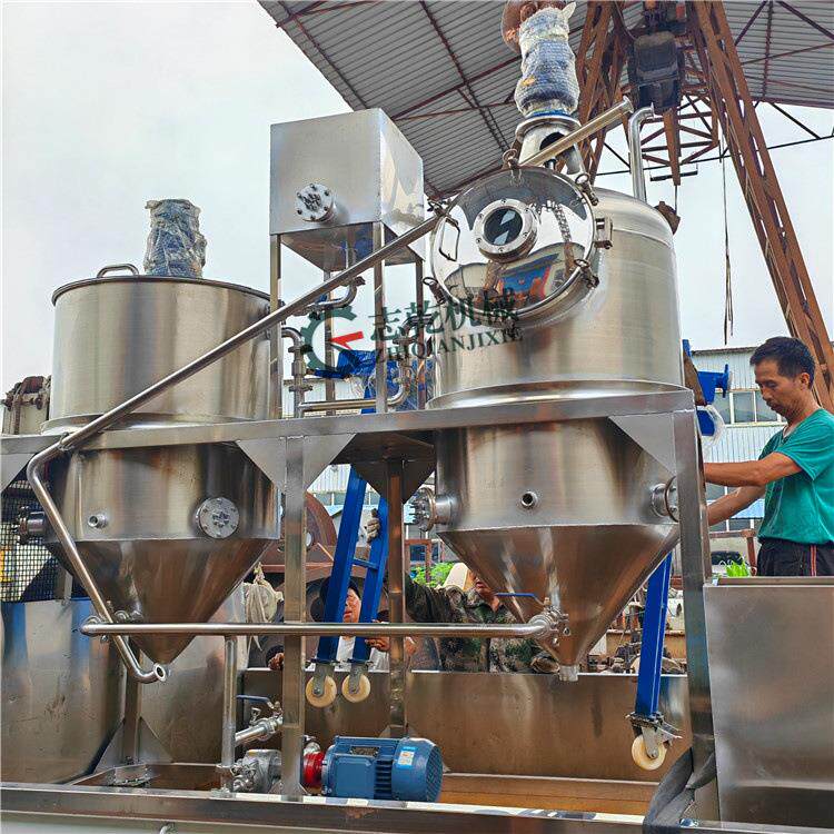 油坊加工菜籽油精炼机 毛油脱胶脱酸除味干燥 食品煎炸油处理设备