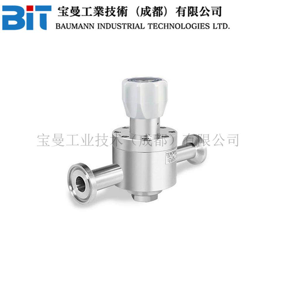 TESCOM PH1600 系列单级调压器能提供焊接式卫生级连接件和管接头