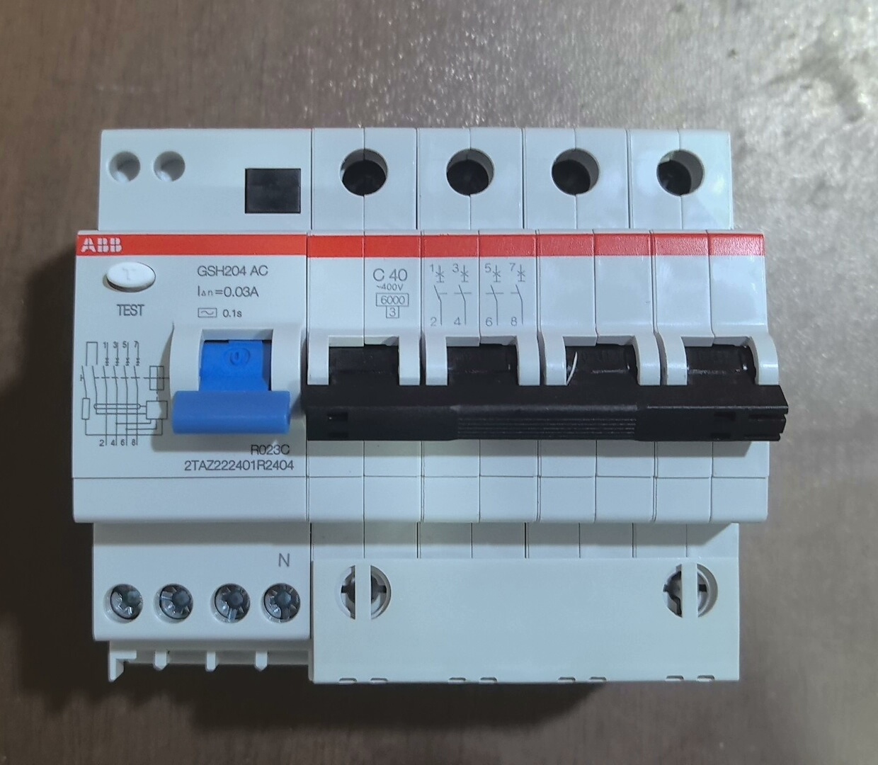 ABB漏电保护断路器GSH204 AC-C40/0.03