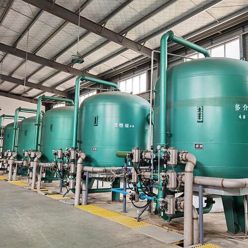 衬胶活性炭过滤设备10-200T/H多介质过滤器衬胶机械过滤器