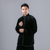 秋冬太极4极拳练功服男南韩绒太极服装 正品 金丝厚绒太服女202新款