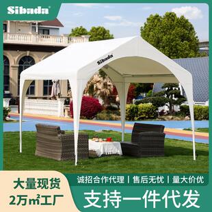 户外活动夜市摆摊餐饮简易四角网红市集摊位帐篷遮阳防雨棚