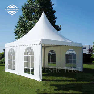 户外活动 厂家出售铝合金尖顶篷 金字塔篷房 欧式 展览遮阳棚 帐篷