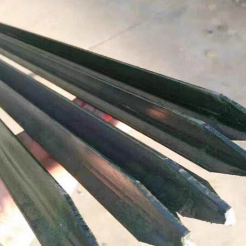 围栏立柱杆护栏铁丝网菜园拦养鸡篱笆Y型三角铁支撑杆葡萄架钢管