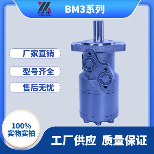 BM3-125摆线液压马达BM3系列低速大扭矩液压起锚机马达农机马达厂