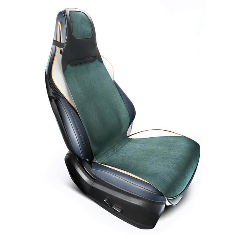 运动座椅垫翻毛皮汽车坐垫四季新能源一体式小蛮腰夏季麂皮绒座垫