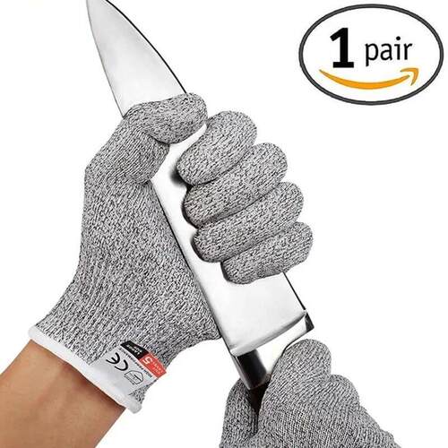 Level 5 Cut Proof Stab Resistant Wire Metal Glove Kitchen Bu