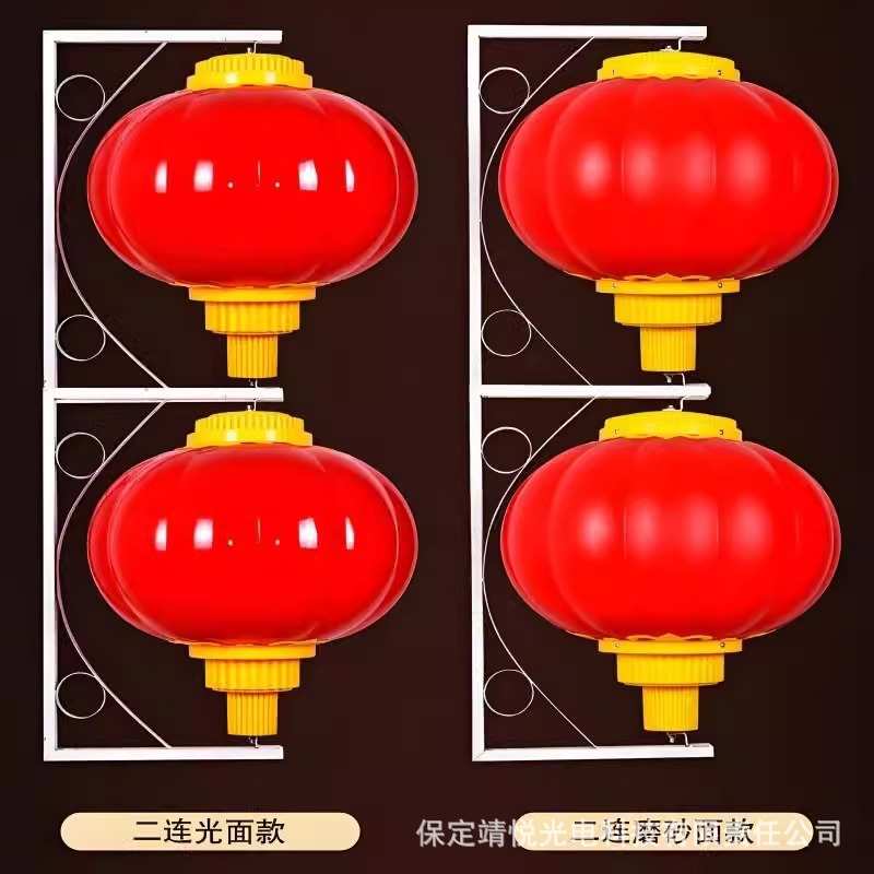 亚克力灯笼道路灯杆装饰连串路灯太阳能LED发光户外塑料防水定制
