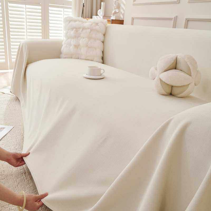 新款加厚灯芯绒仿猫抓沙发巾四季通用沙发套坐垫日式防水沙发盖布,居家布艺,沙发套,淘宝优惠券,粉丝福利购,淘宝优惠卷