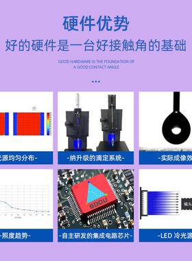 水滴角测试仪CA100 测量医疗试厂稳管纸等润湿试性源头家 精度定