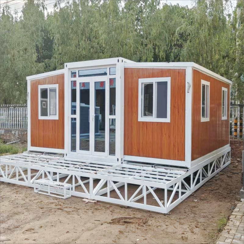 出口集装箱移动房住人办公室折叠活动板房民宿别墅院玻璃阳光房屋
