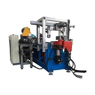 铜管数控弯管机自动上下料盘管旋切矫直弯管一体机