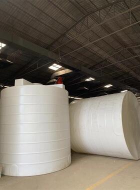 可加法兰防透5吨屋顶水塔蓄水大水桶化工PE水塔减水剂桶