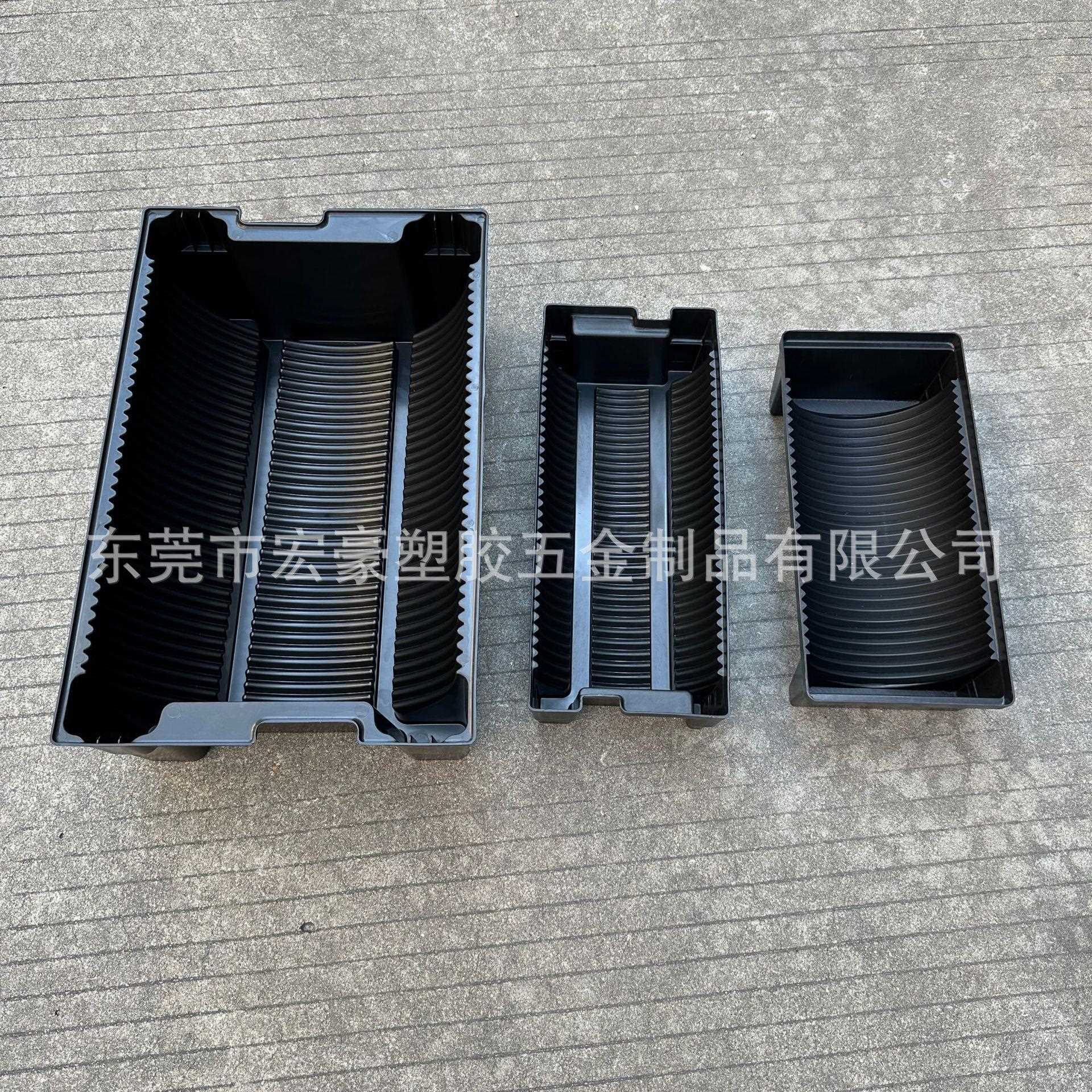 大中小号防静电smt料盘盒卷料弧形盘电阻贴片存放架元件卷材托盘