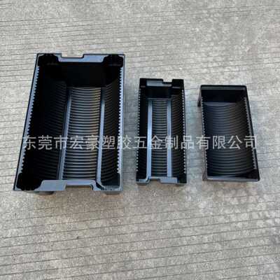 大中小号防静电smt料盘盒卷料弧形盘电阻贴片存放架元件卷材托盘