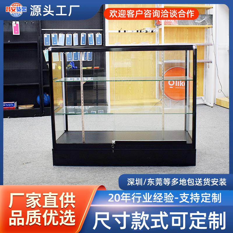 展柜玻璃展示柜样品产品手机柜台礼品饰品钢化精品精品柜热销